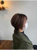 前下がりショートヘア