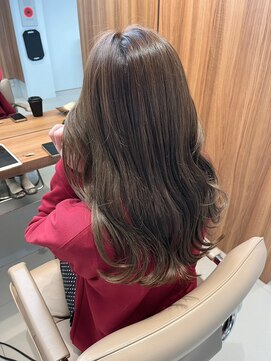 ガリカ 博多(Gallica) 【坂倉綾香】大人フェミニンロング/透明感ブラウンベージュ