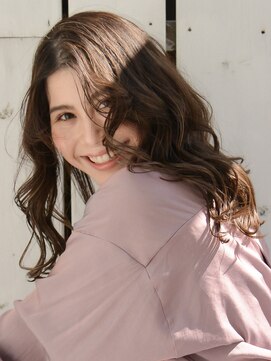 ロアーヘアー オペラオー 折尾店(RAWR hair Opera O) 【RAWR】ココアブラウン_色気_ブルベ_パーマヘア