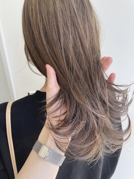 バイオレット ナゴヤ(Violet Nagoya) アッシュブラウン こっくりカラー ブラウンベージュ 透け感