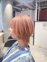 リーオオサカ(Lee Osaka) 【Lee大阪店】マッシュウルフピンクベージュ/新出