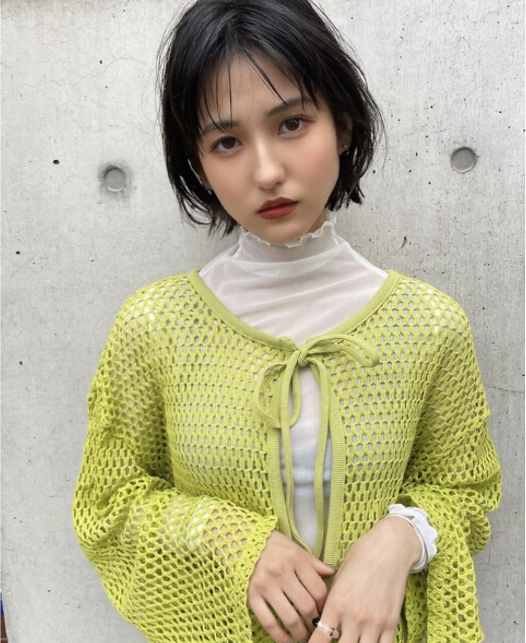 【3,4回目の方に】似合わせカット＋潤艶カラー+卵殻膜トリートメント￥9900