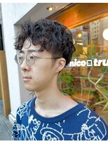 ニコトランク(nico trunk)&nbsp;【nico□trunk】マッシュ×ハードパーマ