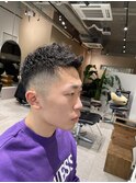 Harukaメンズベリーショート/アッシュブラック/20代30代40代50代
