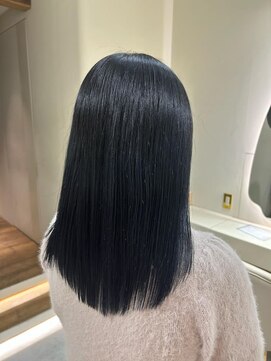 エレン 池袋(ElEn.) 似合わせボブ・ミディアム×ブルーブラック