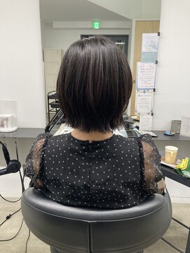 イレス 札幌円山店(IRESU) 切りっぱなしボブ/エアリーロング/美髪/ピンクブラウン/ショート