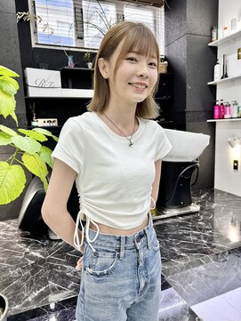 チュダック(ChuDuck) 韓国風《ミルクティー》ハイトーン/ケアブリーチ/ダブルカラー