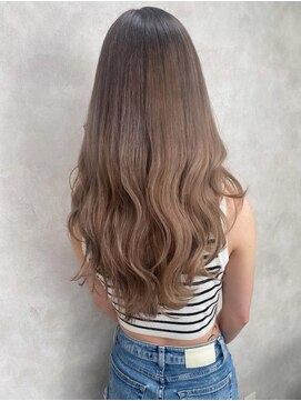 ルノン(LUNON) ベージュ/ミルクティー/ブリーチ/ダブルカラー