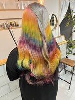 髪屋 紬&nbsp;【Chu】派手髪/レインボーカラー
