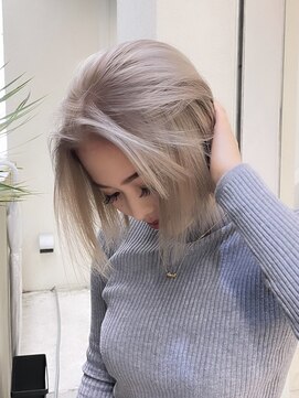 タイドヘアー 高槻2号店(TIDE HAIR) 【海外hair】ホワイトカラー