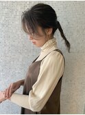 簡単ヘアアレンジ