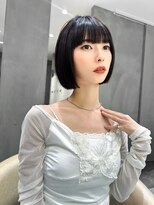 ロンド ジュルード 名古屋(Lond jeloud)&nbsp;ショート ボブ インナーカラー 韓国風41110