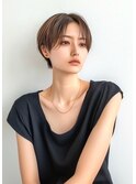 小顔ショート#渋谷#ショート#ボブルフ#髪質改善#レイヤーカット