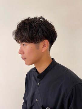 アオ(AO) 外国人風アンニュイパーママッシュショート