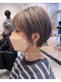白髪ぼかし/髪質改善/ショートボブ
