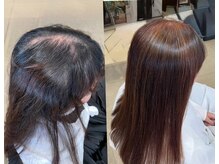 ブルーキャンバス(Blue Canvas)の雰囲気（新技術！ヘアリセッター。リセッター後に縮毛+カラー施術♪）