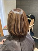 白髪ぼかしハイライト 30代、40代、50代