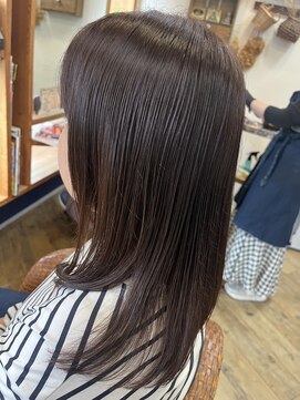 ヘアメイク ダブルス(Hair make Doubles) 艶髪doubles mix treatmentカラーカット