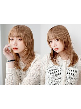 《髪質改善完全完結型個室サロン》伸ばしかけの方も◎人気のミディアム/ロングで愛されstyleに!