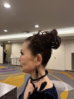 ヘアーアンドメイク カリーナ 馬込沢店(Karina)&nbsp;社交ダンスヘアセット