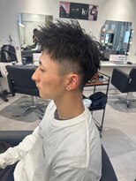 メンズサロン キング 高槻店(Men’s salon K!ng)&nbsp;波巻きツイストスパイラルパーマ/フェザーパーマ/眉毛/メンズ