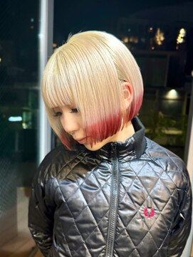 ヌル 表参道本店(Null) エンドカラー/デザインカラー/ブリーチカラー/表参道/明治神宮前