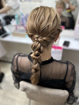 レインボー(setsalon) 編みおろし