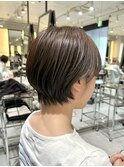 【LA'BO三浦】耳掛け美シルエットショート