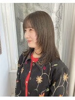 フェリ(farg)&nbsp;透け感抜群！オリーブベージュカラー