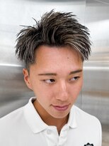 ルーシー 渋谷(LUCEY)&nbsp;ジェットモヒカンアップバングショートスパイキーベリーショート