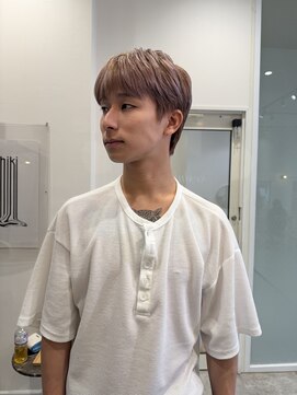 ケシキ大名(keshiki) ほんのり香るピンクベージュマッシュ