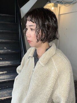 【BOW style】＃オン眉＃ボブパーマ