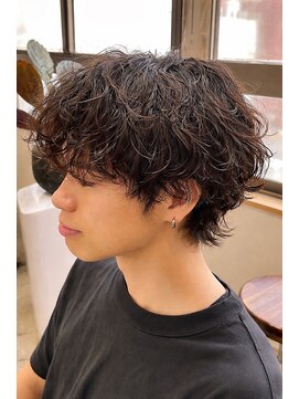 アネロ 名古屋(anhelo) ウルフシャドウパーマ