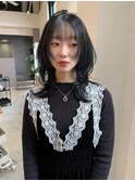 ミディアムレイヤー×クールブラック