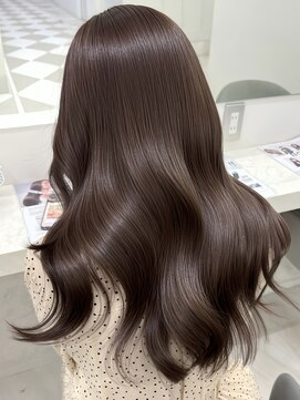 アイトーキョーエス 渋谷(AI TOKYO S) ヘーゼルグレージュブリーチなしダブルカラー透明感レイヤー渋谷