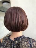 イロ ジェイアール JR奈良店(IRO)&nbsp;艶色レッドブラウンボブ