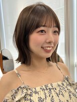 サンド 銀座(sand)&nbsp;【切りっぱなしボブ】結婚式後にばっさりイメチェン◎