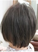 ハナヘナ染めボブ