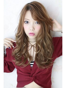 ラウレア(Laule'a) かき上げウザバング☆ワンサイドウェーブ@セミウェット