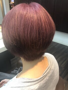 エノモト(ENOMOTO) 30代40代50代シア―ピンク丸み美シルエット大人ショート