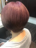 エノモト(ENOMOTO) 30代40代50代シア―ピンク丸み美シルエット大人ショート