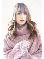 コルト(COLT) セミロング×ピンクベージュ