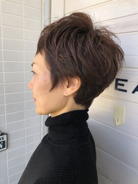 オーシャン(Ocean) [OCEAN Hair&Life]くせ毛を活かした大人ベリーショート☆