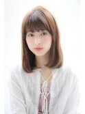 簡単に決まる♪王道鎖骨ミディ