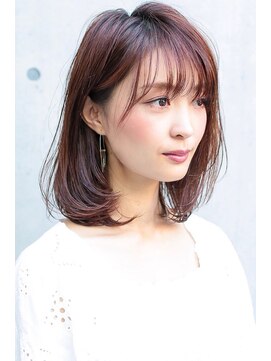 ハピネス クローバー 学園前店(Happiness CLOVER) ★30代40代人気耳かけ毛先パーマイメチェンフォギーベージュ