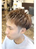 ツーブロショート