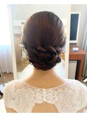 20代30代40代/エレガントセット/結婚式ヘア/お呼ばれヘア