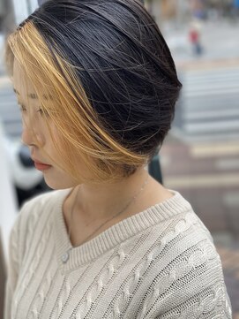 アプリバイリアン 浦和2号店(appri by Rien) インナーカラー/Aライン/かきあげ[浦和/大宮駅]