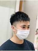 爽やかツーブロ