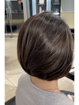 ラブクロムトーキョー オモテサンドウ(LOVECHROME OMOTESANDO) 大人ハイライト　メルティカラー　ミディアム　ショコラベージュ